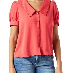 NAF NAF Coral Short Sleeve Blouse